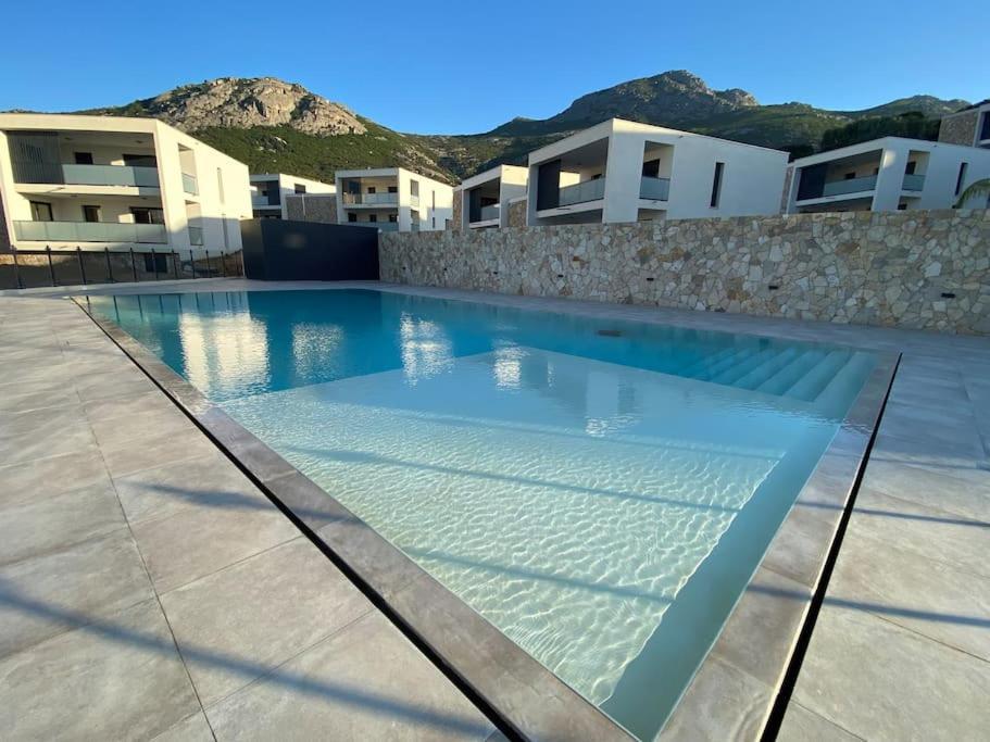 Exceptionnelle Vue Mer Calvi - Piscine - T2 Exterior foto